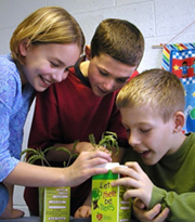 Kids Planting Kids Planting